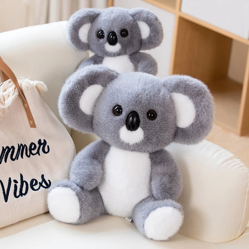 Plush Sitting Gray Koala Bear Stuffed Toy 25-45cm
