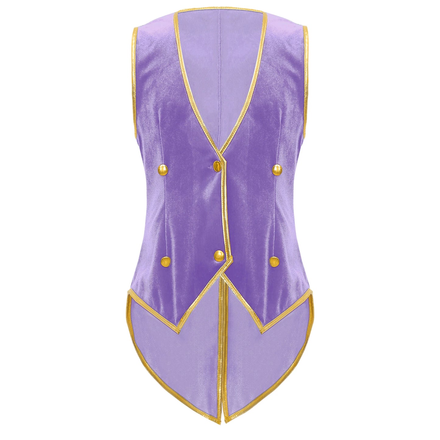 Boys Medieval Renaissance Tailcoat Vest Costume (Age 6-16YRS)
