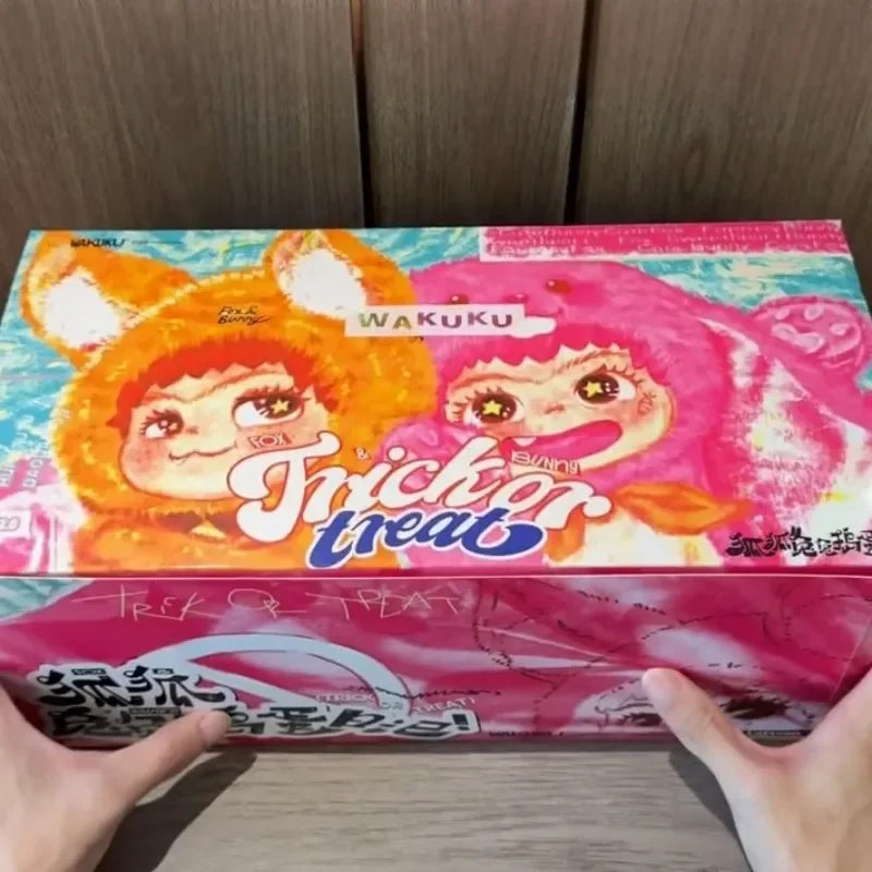 WAKUKU Fox & Bunny Trick or Treat Series Blind Box 6PCS Whole Set