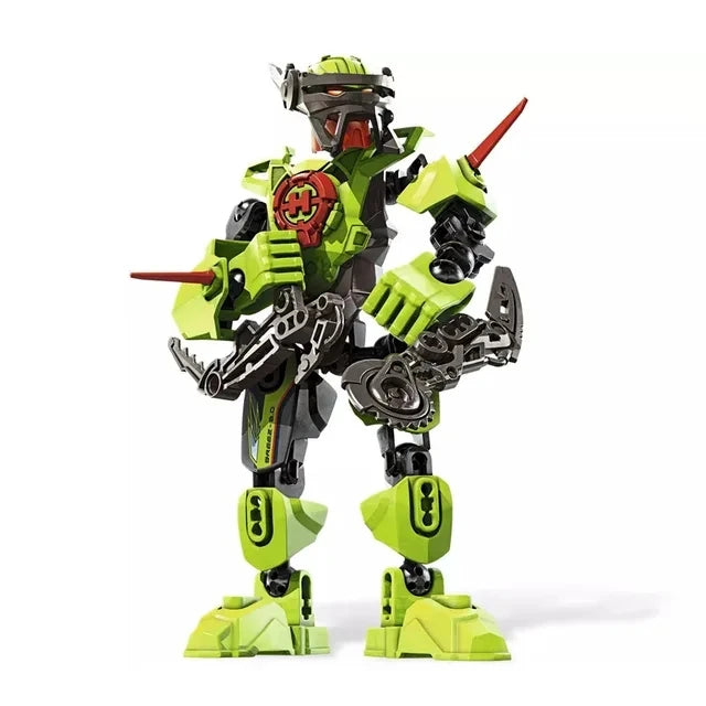 Building Blocks Hero Factory Star Figures DIY Breez 2.0