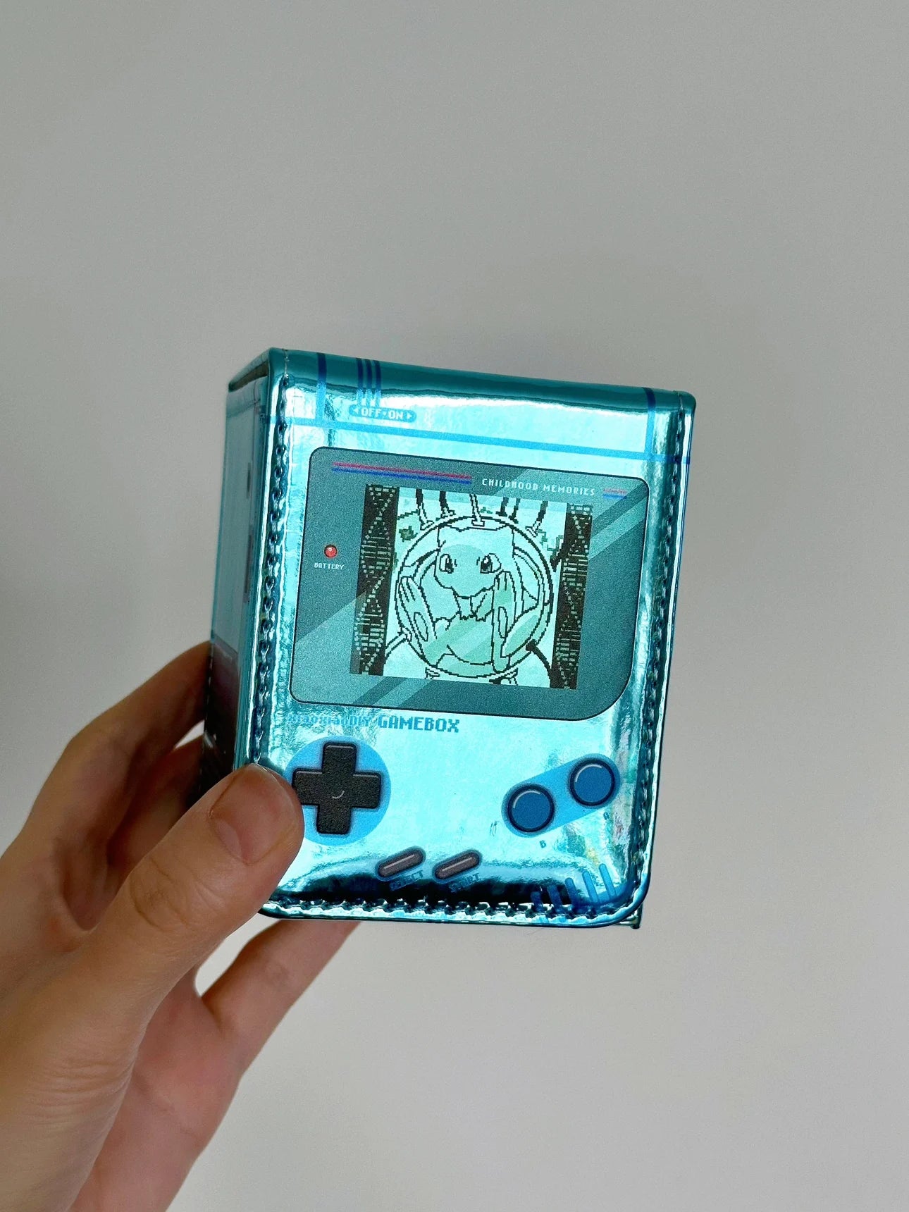 Pokemon Gameboy Trading Card Storage Box