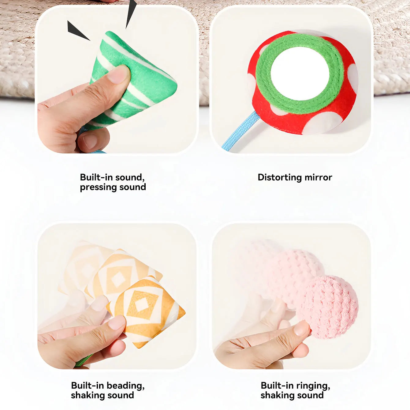 Chick House Multi Baby Rattle Toy