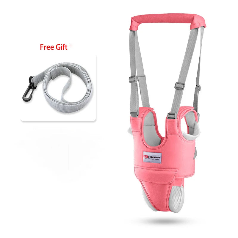 Baby Walking Safety Harness Hot Pink