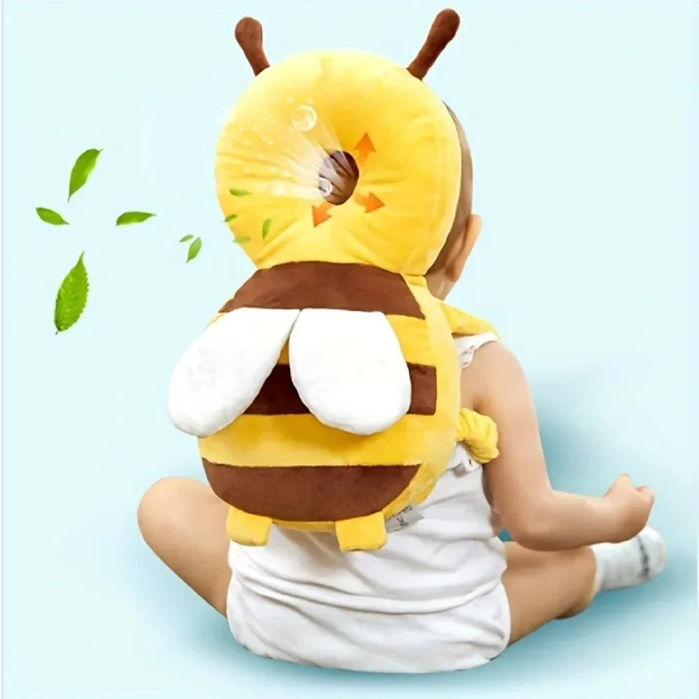 Baby Bumble Bee Head Protector Baby Pillow