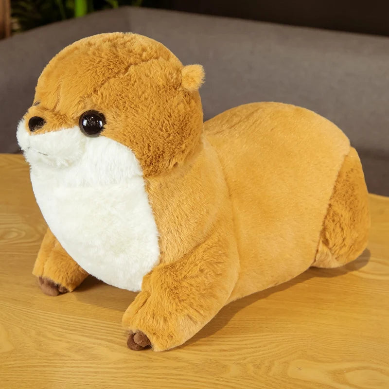 Plush Otter Plush Stuffed Toy - 50/65cm Orange