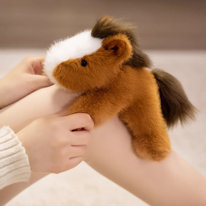 Plush Frog Horse Duck Cow Stuffed Toy - 18cm
