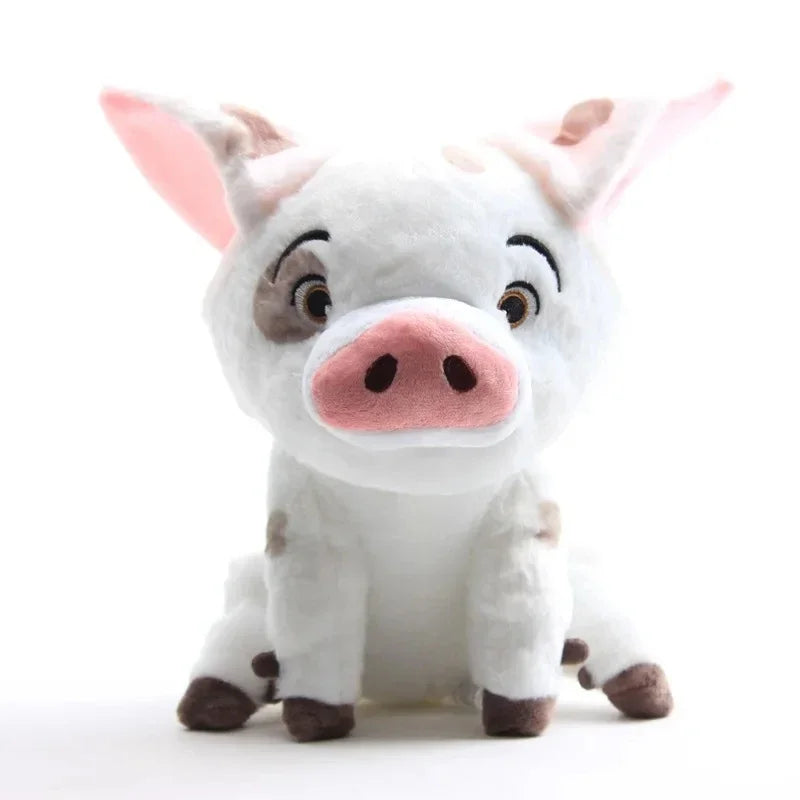 Plush Moana Pet Pig Pua Stuffed Toy - 22cm White 22CM