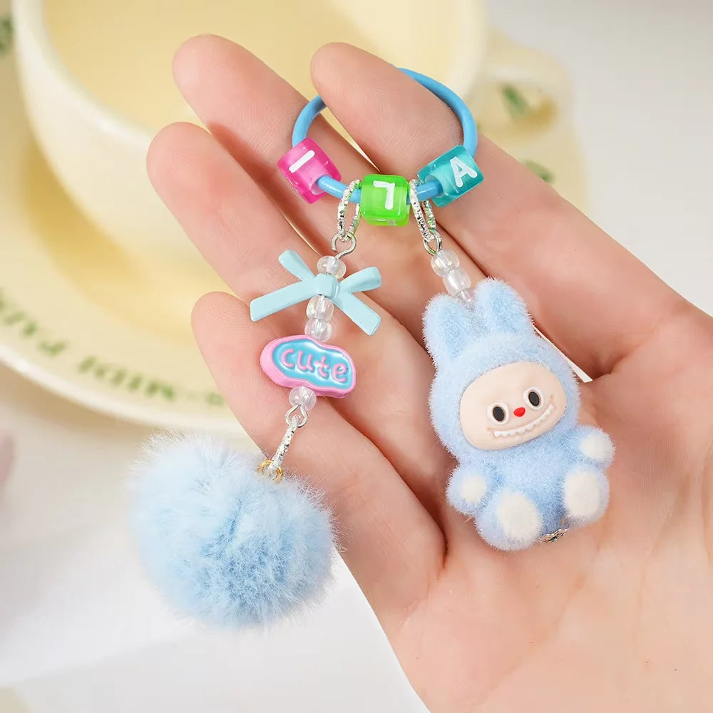 Labubu Keychain Doll Pendant Charms