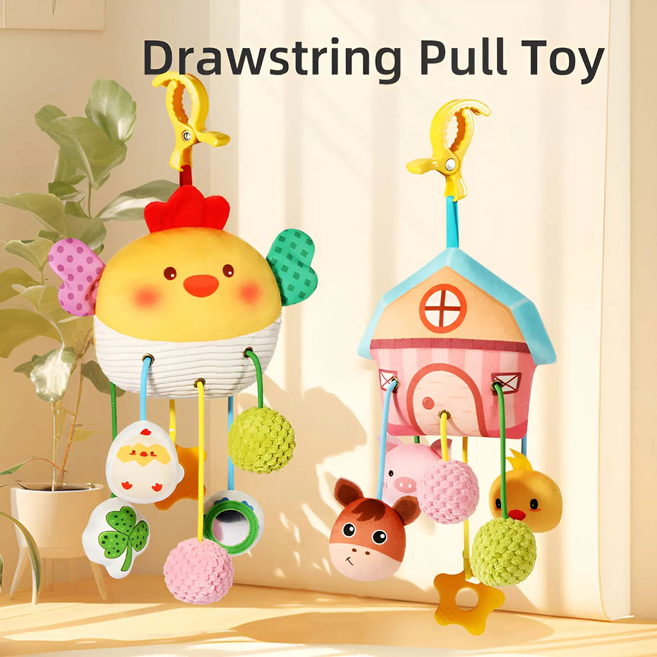 Chick House Multi Baby Rattle Toy