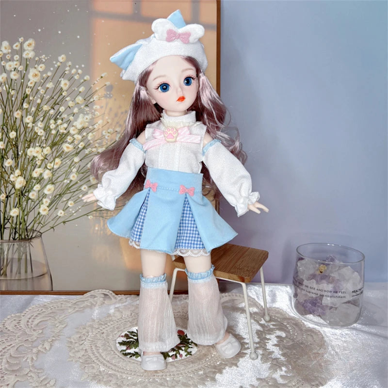 BJD Dolls Multiple Movable Joints 30cm KK-22