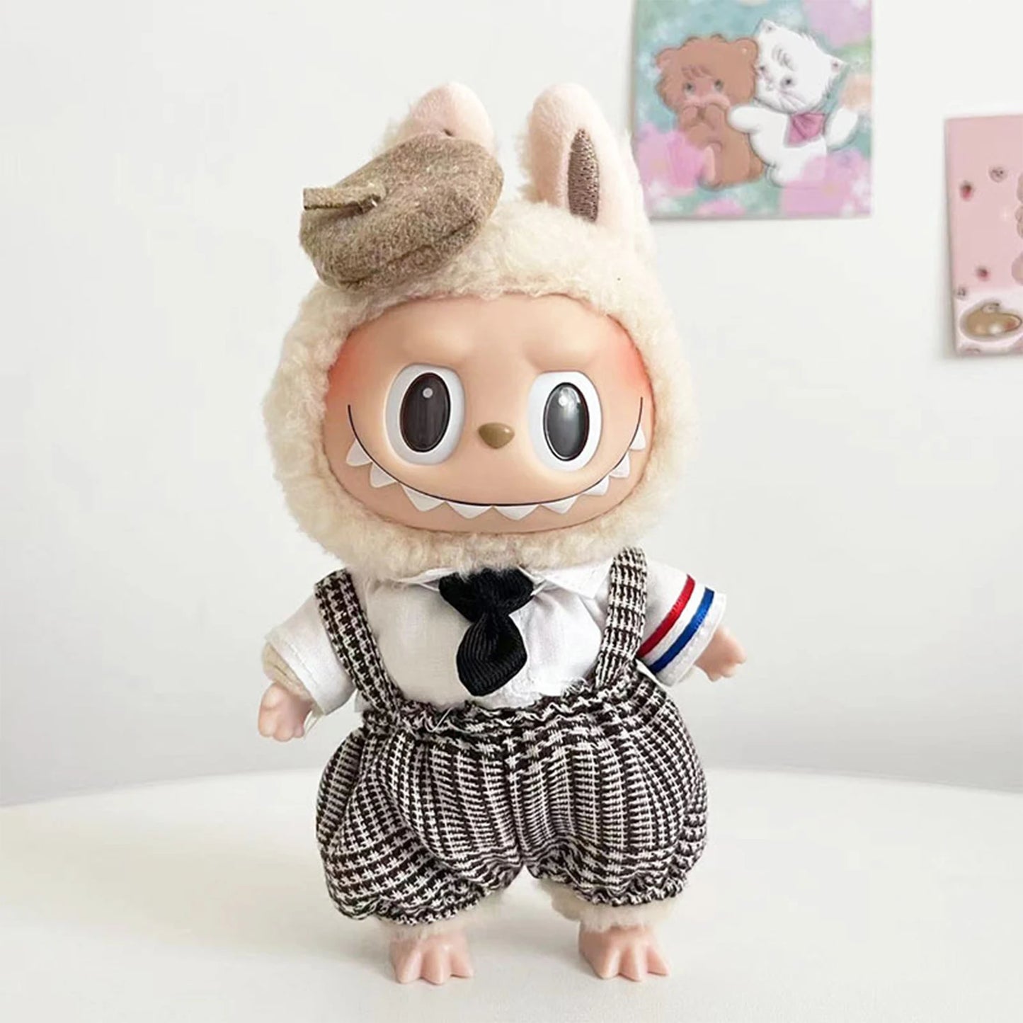Plush Dress Up Labubu Doll Clothes