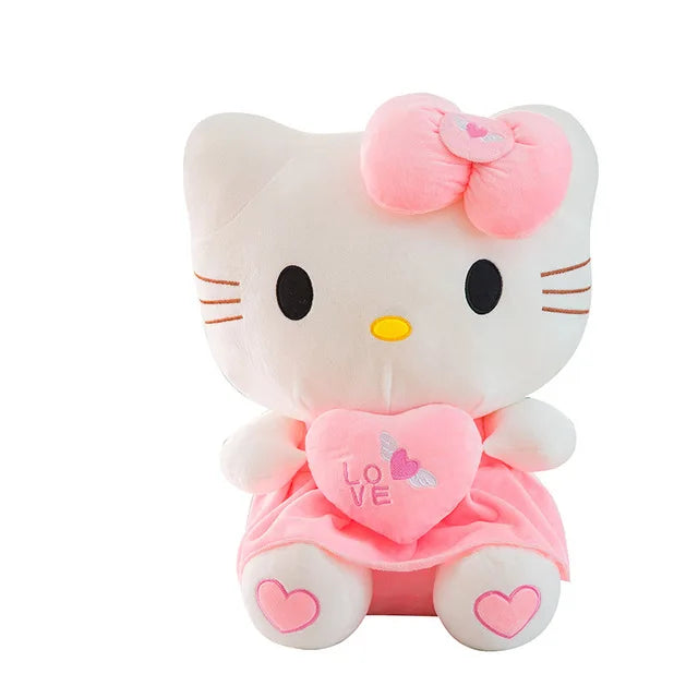 Plush Hello Kitty Pink Stuffed Toy - 25cm Pink 25cm