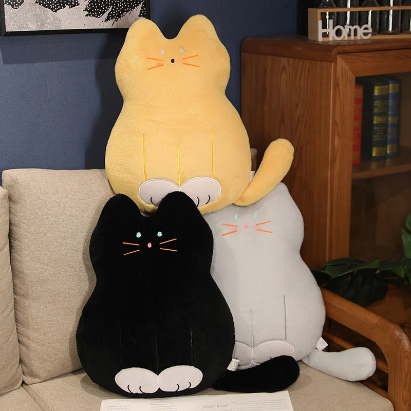 Plush Cat Pillow Stuffed Toy - 48*35CM