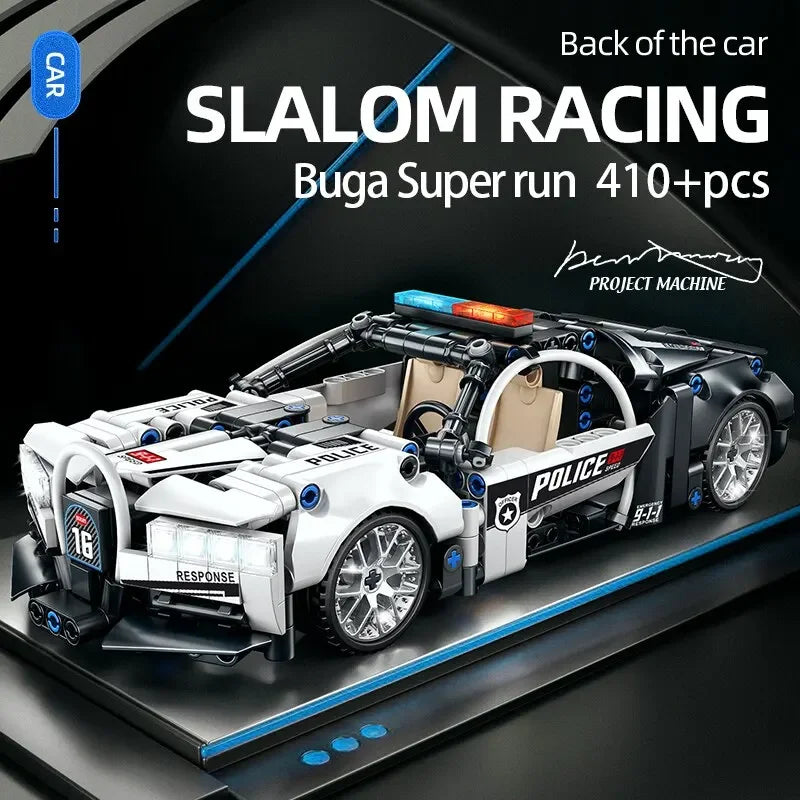 Supercar Building Blocks DIY Toy Car
