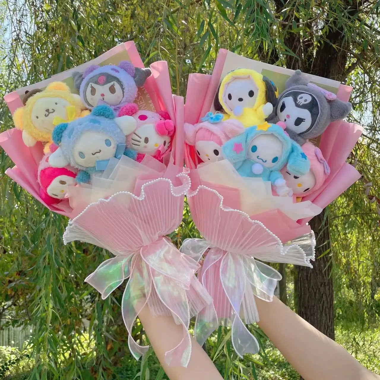 Plush Melody Stuffed Toy Flower Gift Bouquet