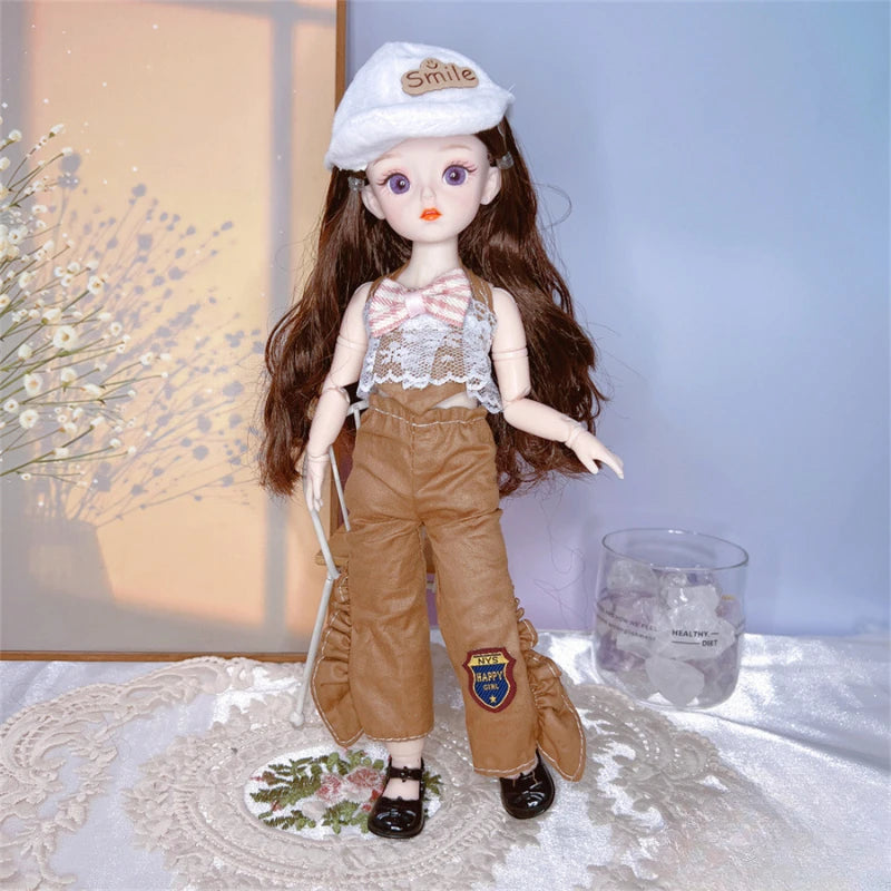 BJD Dolls Multiple Movable Joints 30cm KK-18