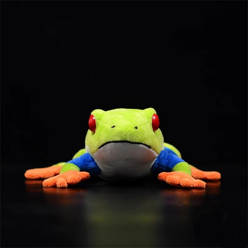 Plush Red Eye Tree Frog Stuffed Toy - 22cm