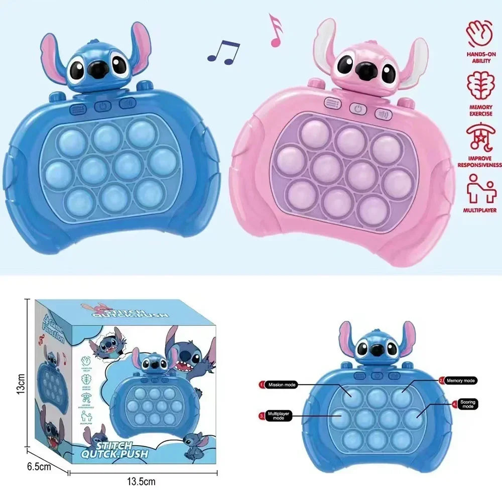 Stitch Quick Push Electronic Fidget Toy