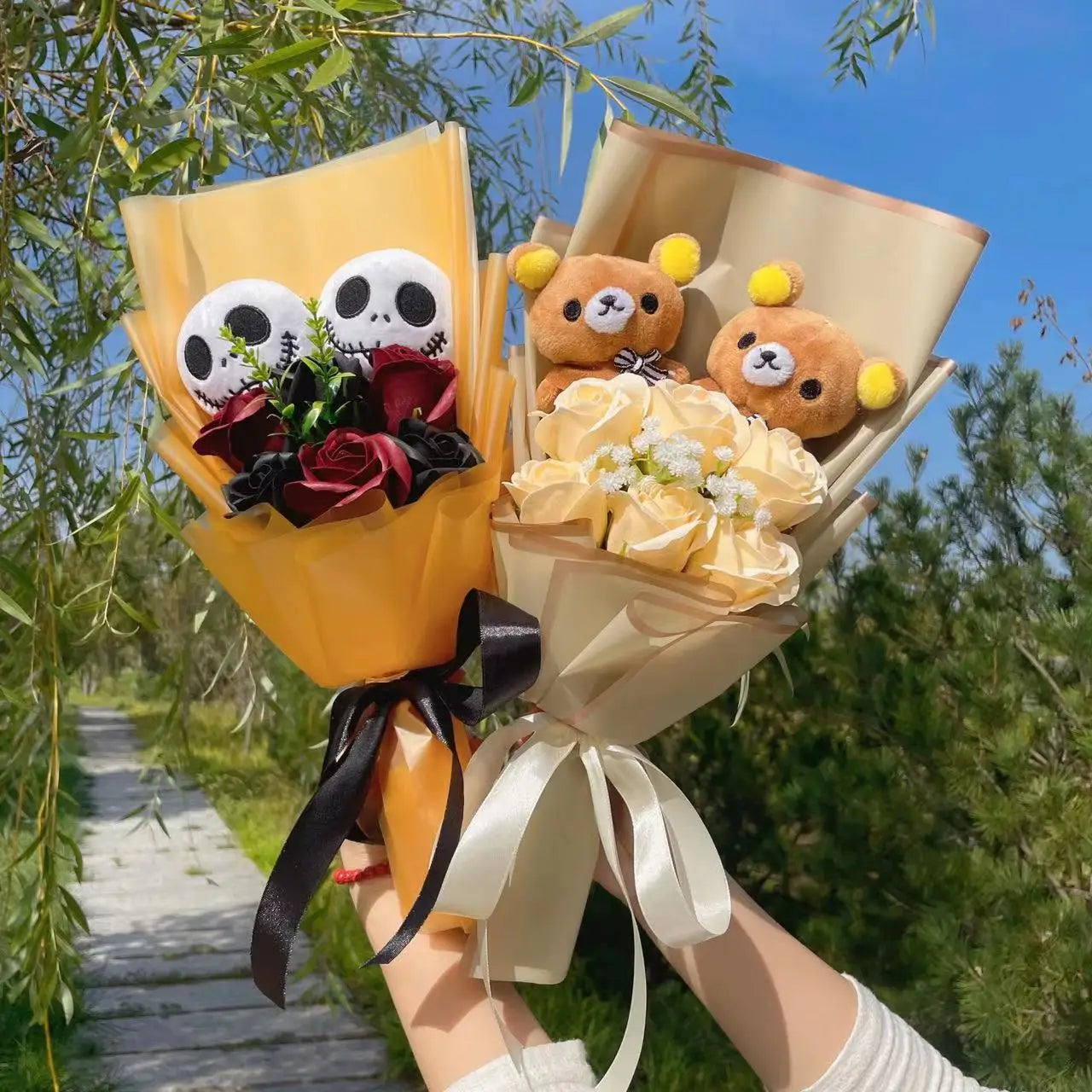 Plush Teddy Bear Stuffed Toy Gift Bouquet