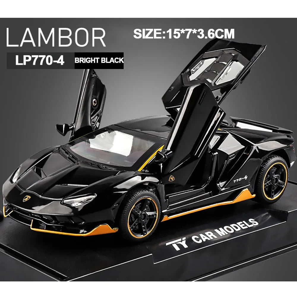 BDTCTK 1:32 Scale Diecast Model of The Lamborghini Centenario LP770-4 Toy