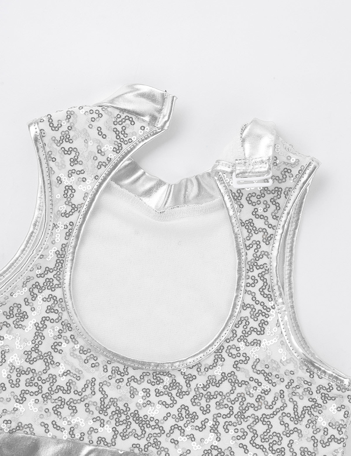 Girls Dance Costume Sequin Crop Top & Shorts Set (Age 6-12 YRS)