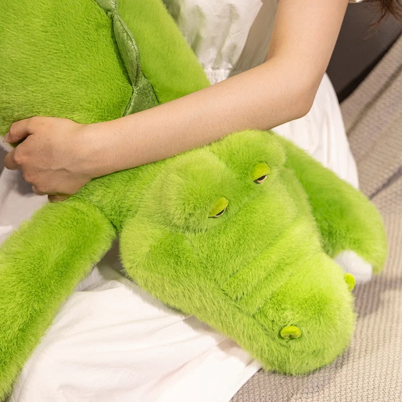 Plush Sleepy Crocodile Stuffed Toy 45-75cm