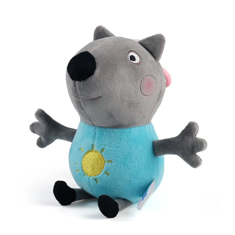 Plush Peppa Pig George Zoe Suzy Rebecca Emily Danny Pedro Bear Stuffed Toy - 19cm PP054