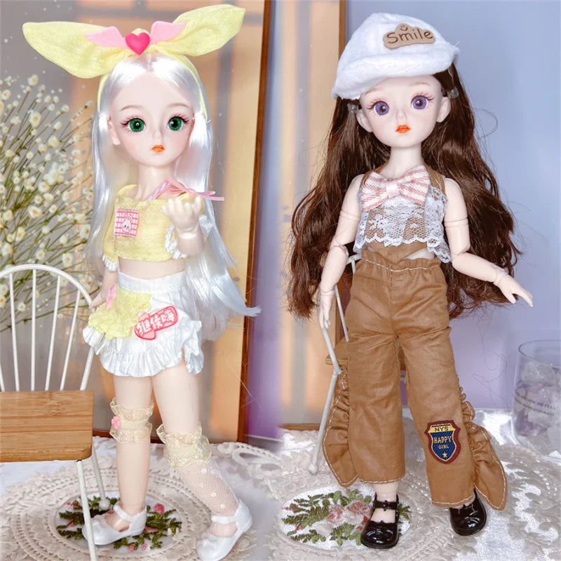 BJD Dolls Multiple Movable Joints 30cm