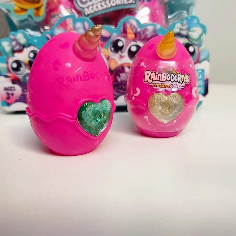 ZURU Rainbocorns Itzy Glitzy Surprise collectible eggs.