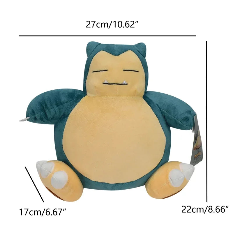 Plush Snorlax Stuffed Toy - 22cm