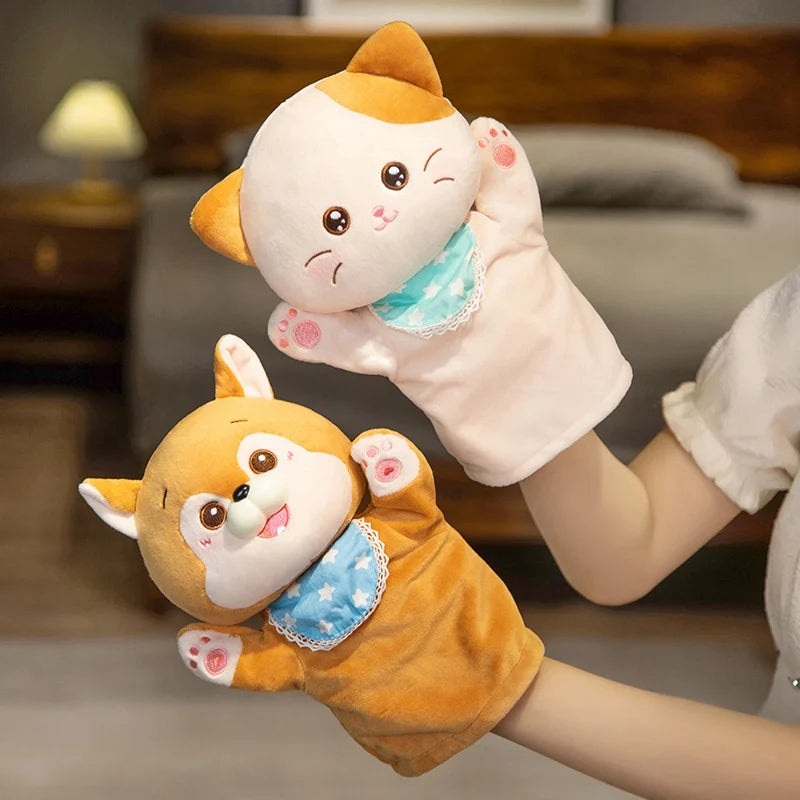 Plush Animal Hand Puppet Stuffed Toy - 25cm