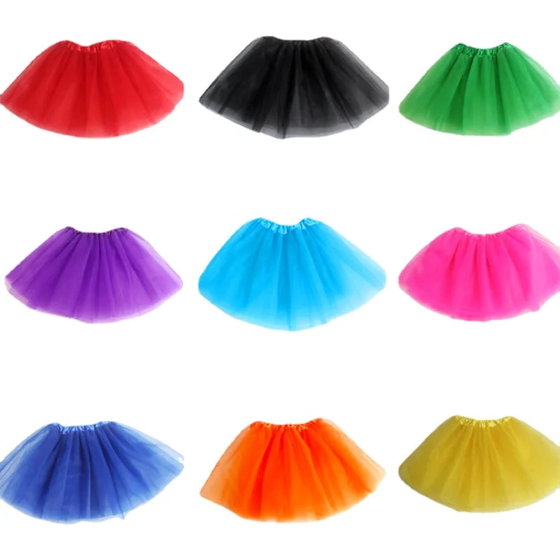 Girls Ballet Tutus Mini Skirt (Age 24M-7 YRS)