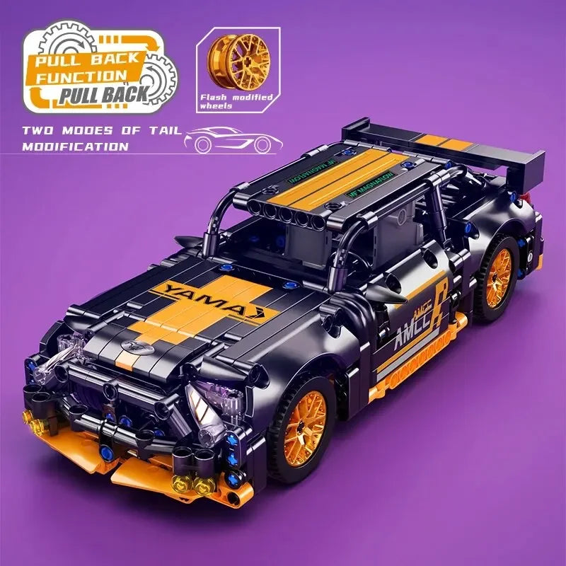 Supercar Building Blocks DIY Toy Car