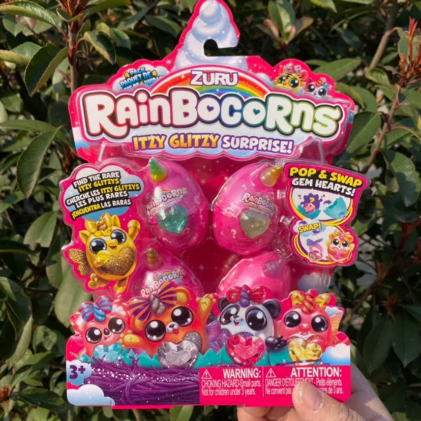 ZURU Rainbocorns Itzy Glitzy Surprise collectible eggs.
