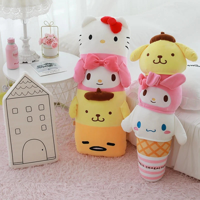 Plush Pillow Miss Kitty Stuffed Toy - 65cm