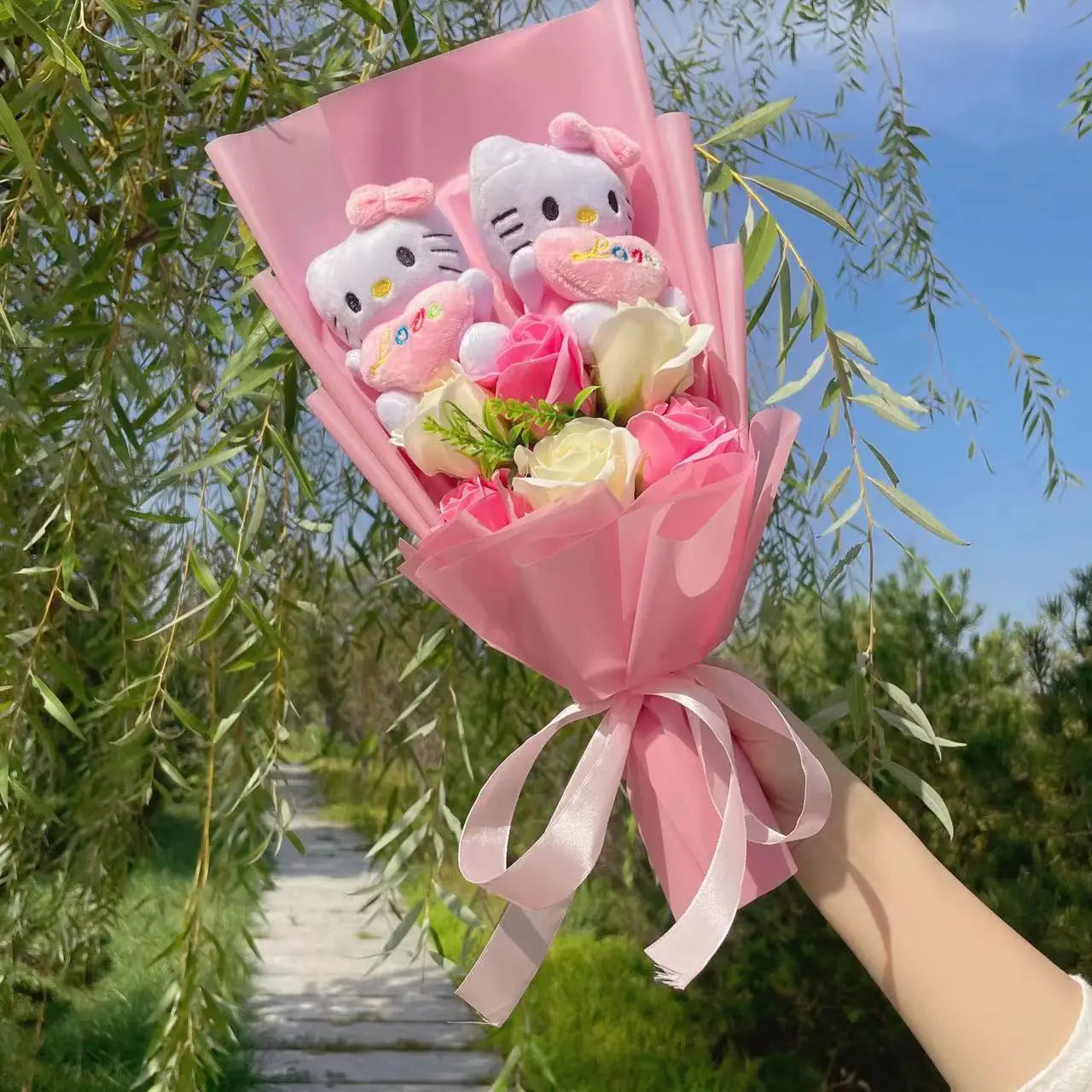 Plush Teddy Bear Stuffed Toy Gift Bouquet