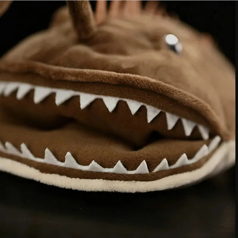 Plush Anglerfish Monkfish Lophius Americanus Stuffed Toy 25-30cm