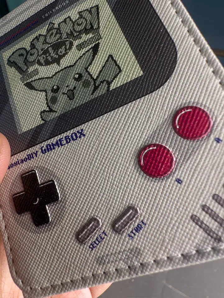 Pokemon Gameboy Trading Card Storage Box