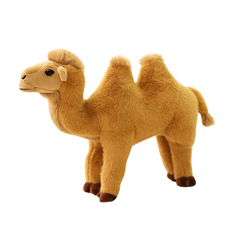 Plush Standing Camel Stuffed Toy - 30cm