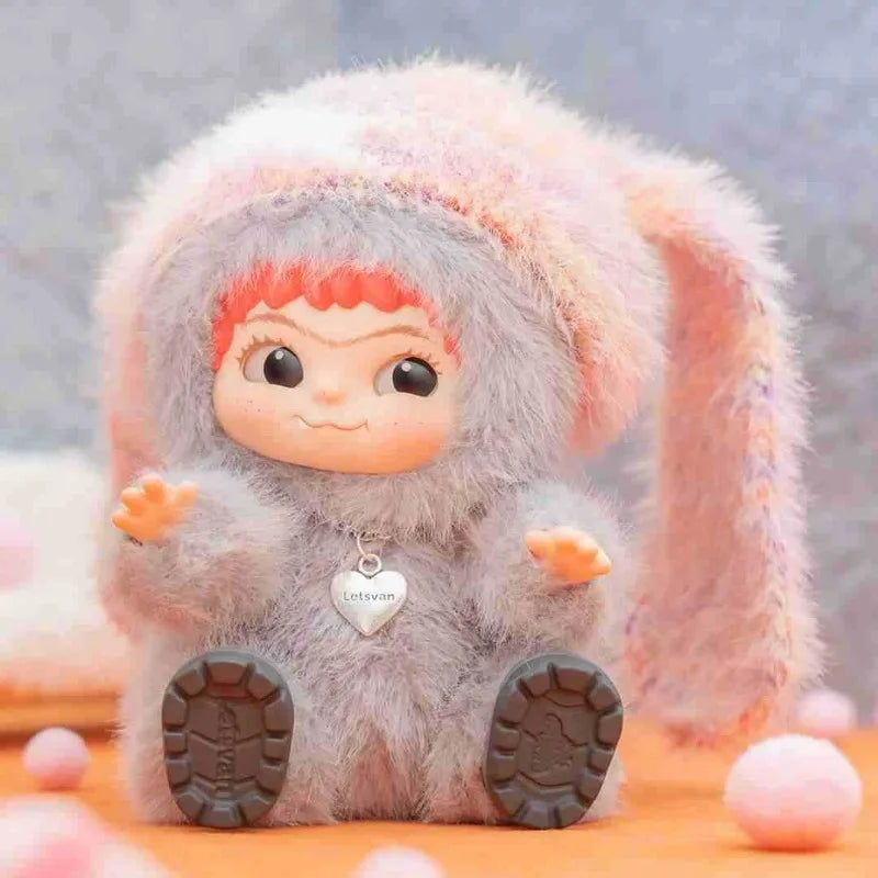 WAKUKU Fuzzy Trendy Fun Party Series Plush Blind Box Figure