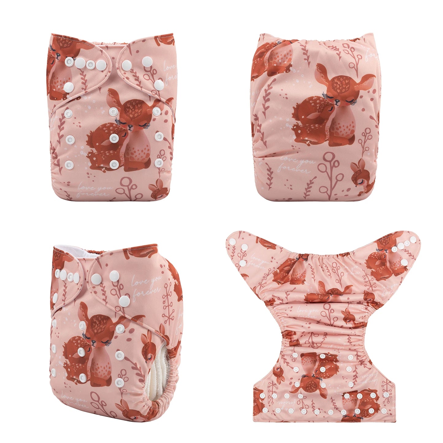 Washable Baby Nappy Eco-friendly With Microfiber Insert YDP116