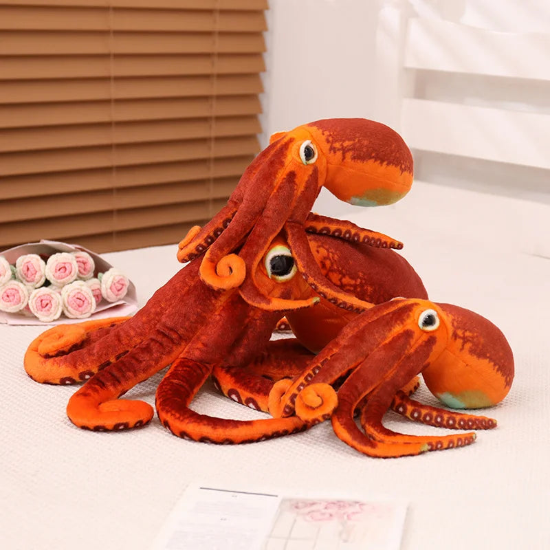 Plush Giant Octopus Pillow Stuffed Toy - 30/55CM