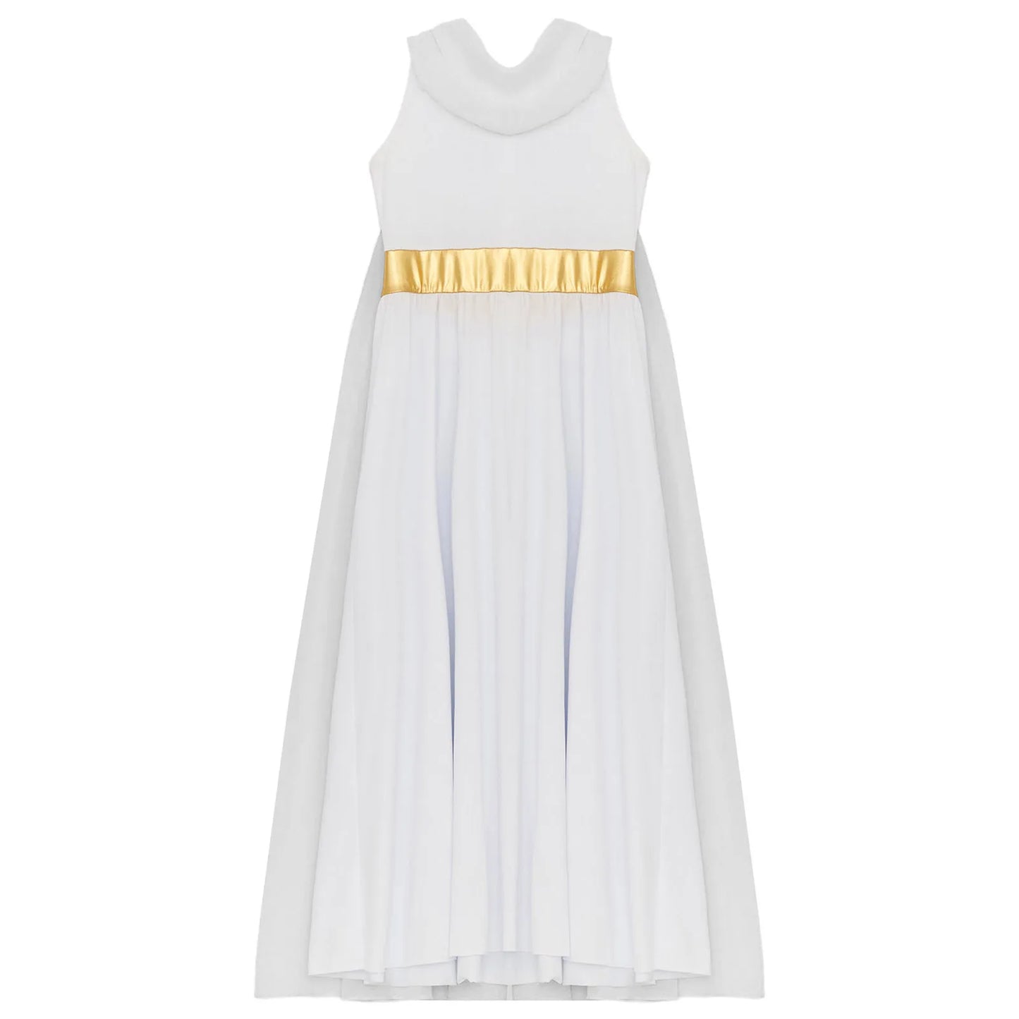 Girls Roman Grecian Athena Split Costume Dress (Age 6-16 YRS)