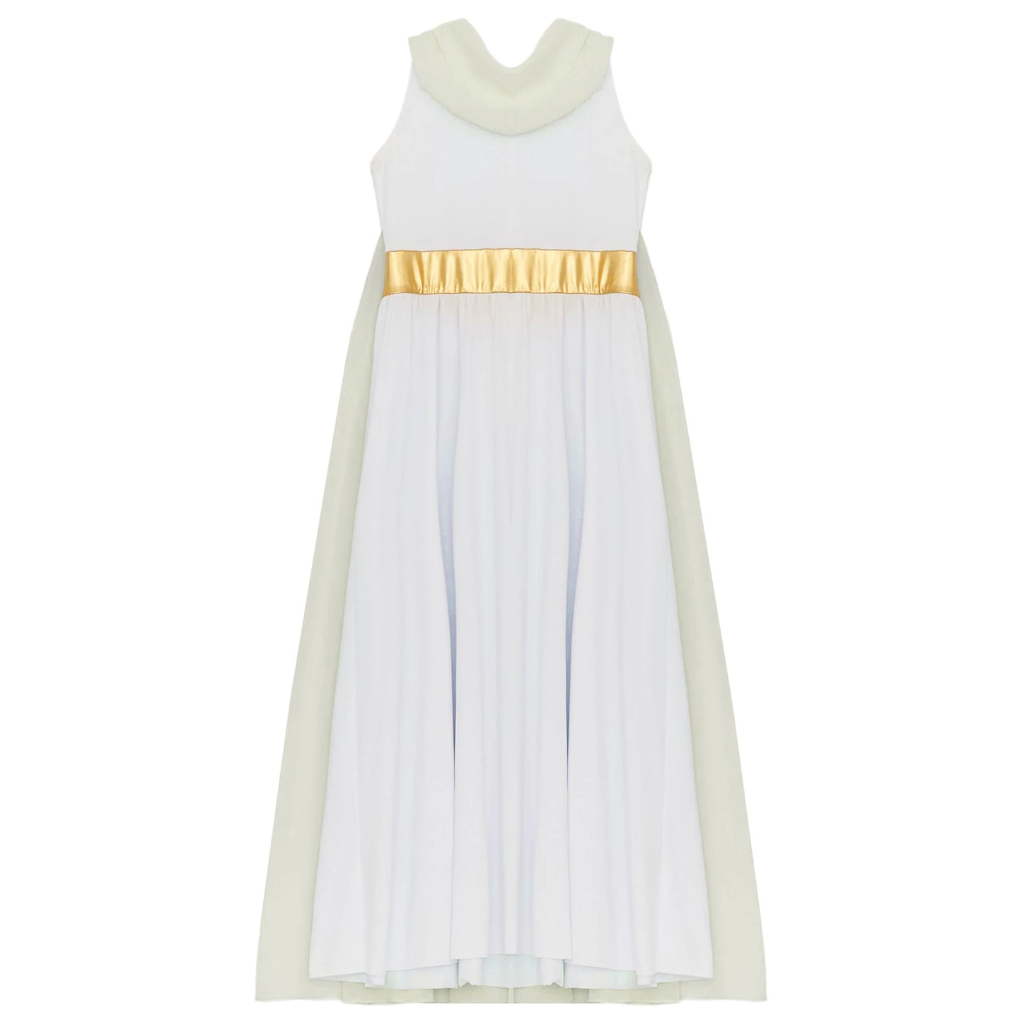 Girls Roman Grecian Athena Split Costume Dress (Age 6-16 YRS)