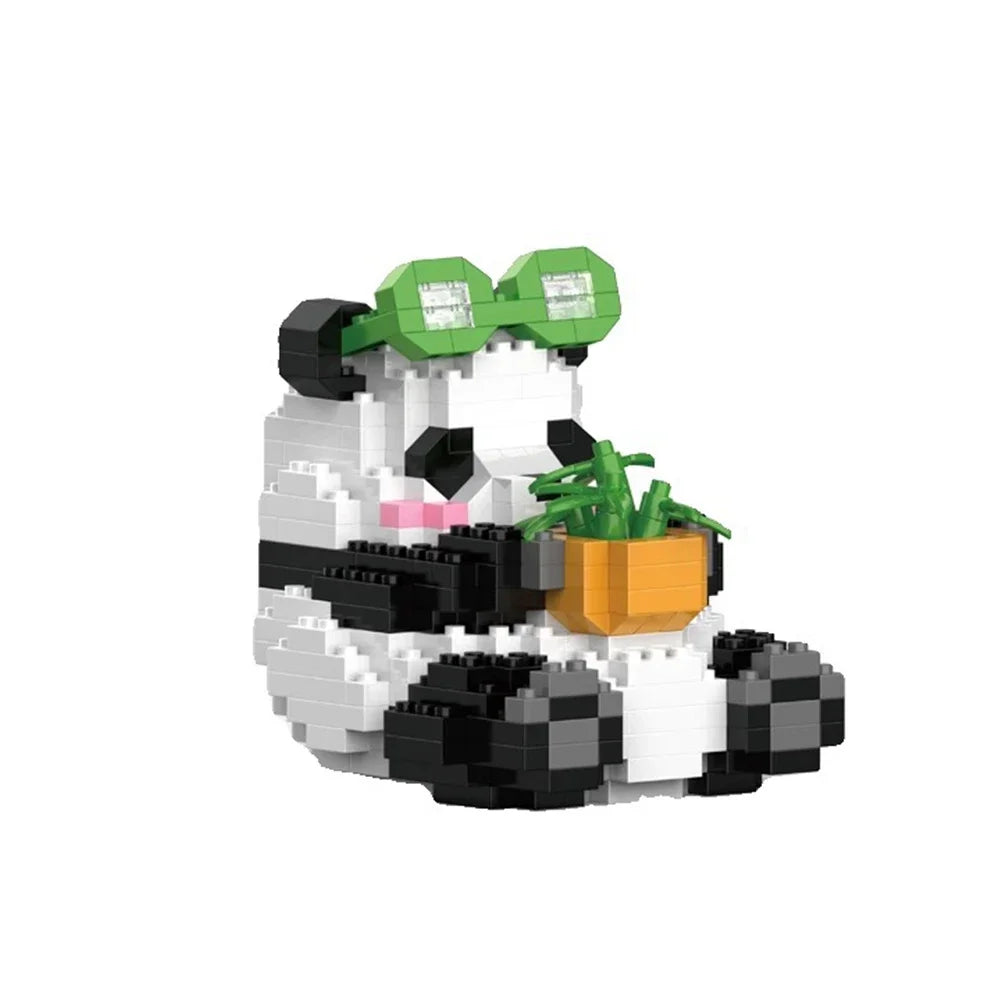 Panda Building Blocks Set DIY Tou
