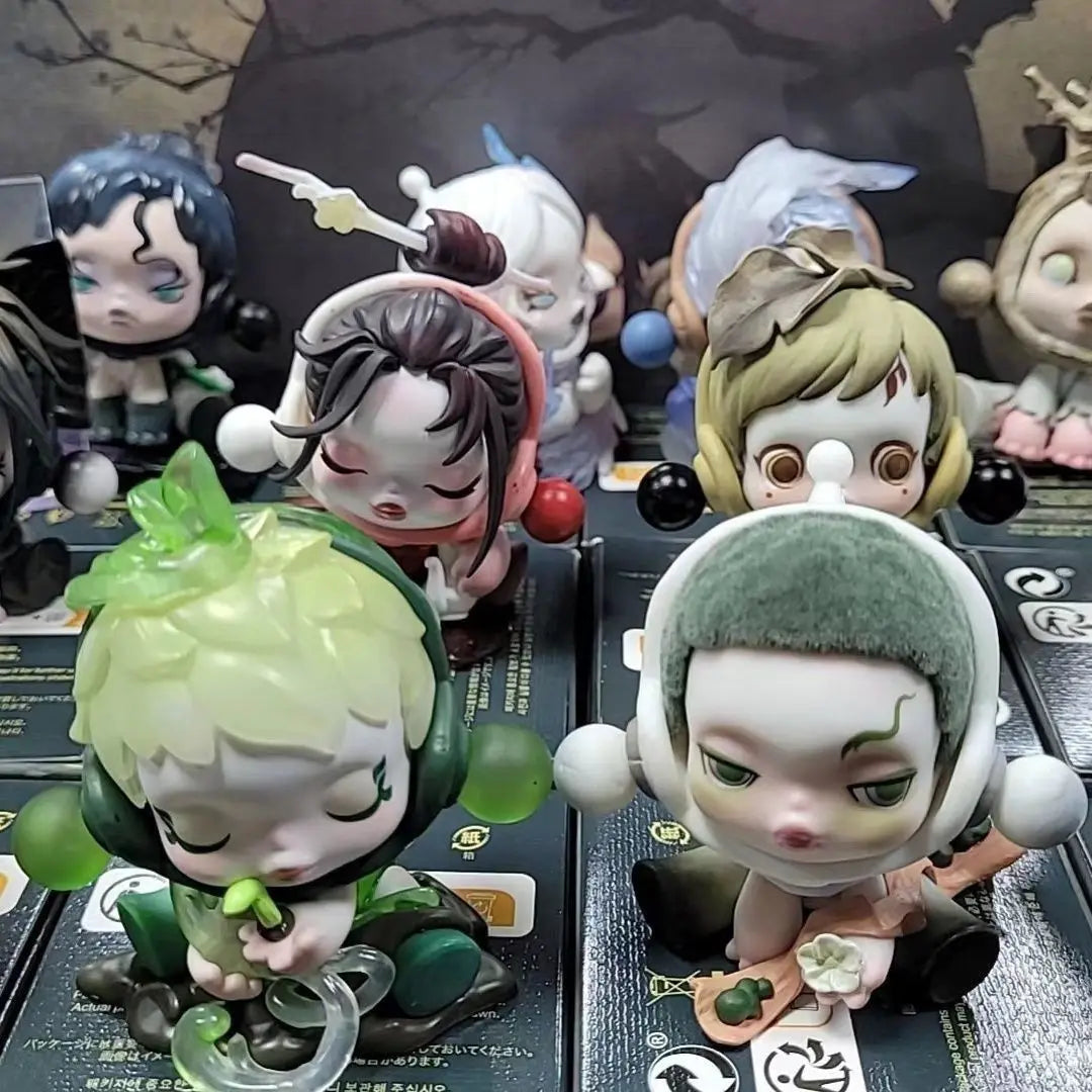 SKULLPANDA The Ink Plum Blossom Series Blind Box Moss Vine Field