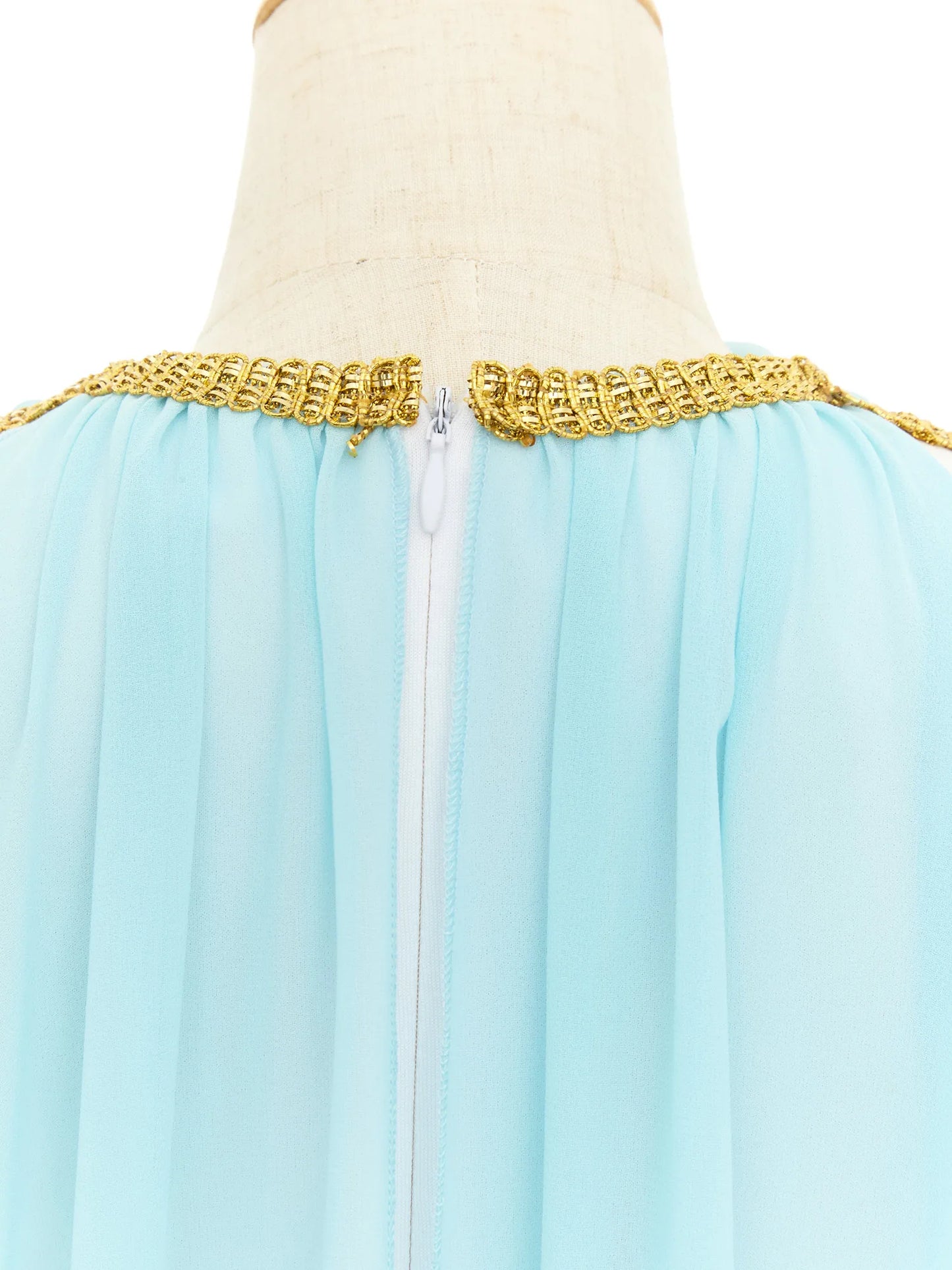 Girls Roman Grecian Athena Split Costume Dress (Age 6-16 YRS)
