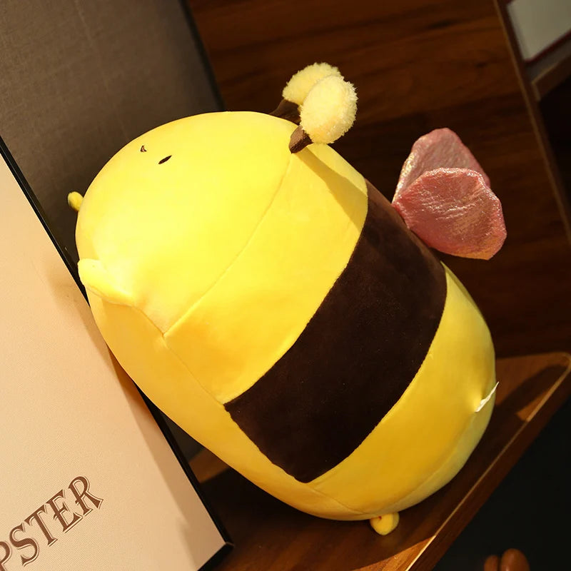 Plush Bee Pillow Stuffed Toy - 35/50CM