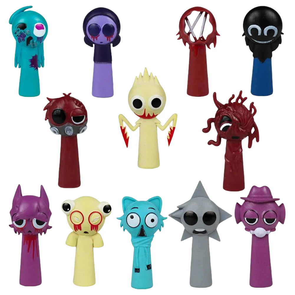 Plush Sprunki Incredibox Stuffed Toy