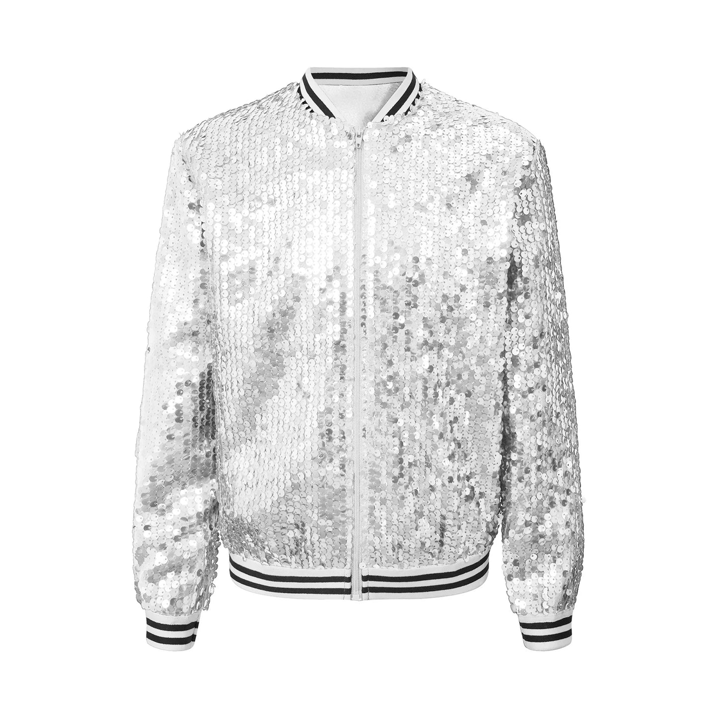 Girls Sequins Baseball Bomber Jackets (Age 6-16 YRS)